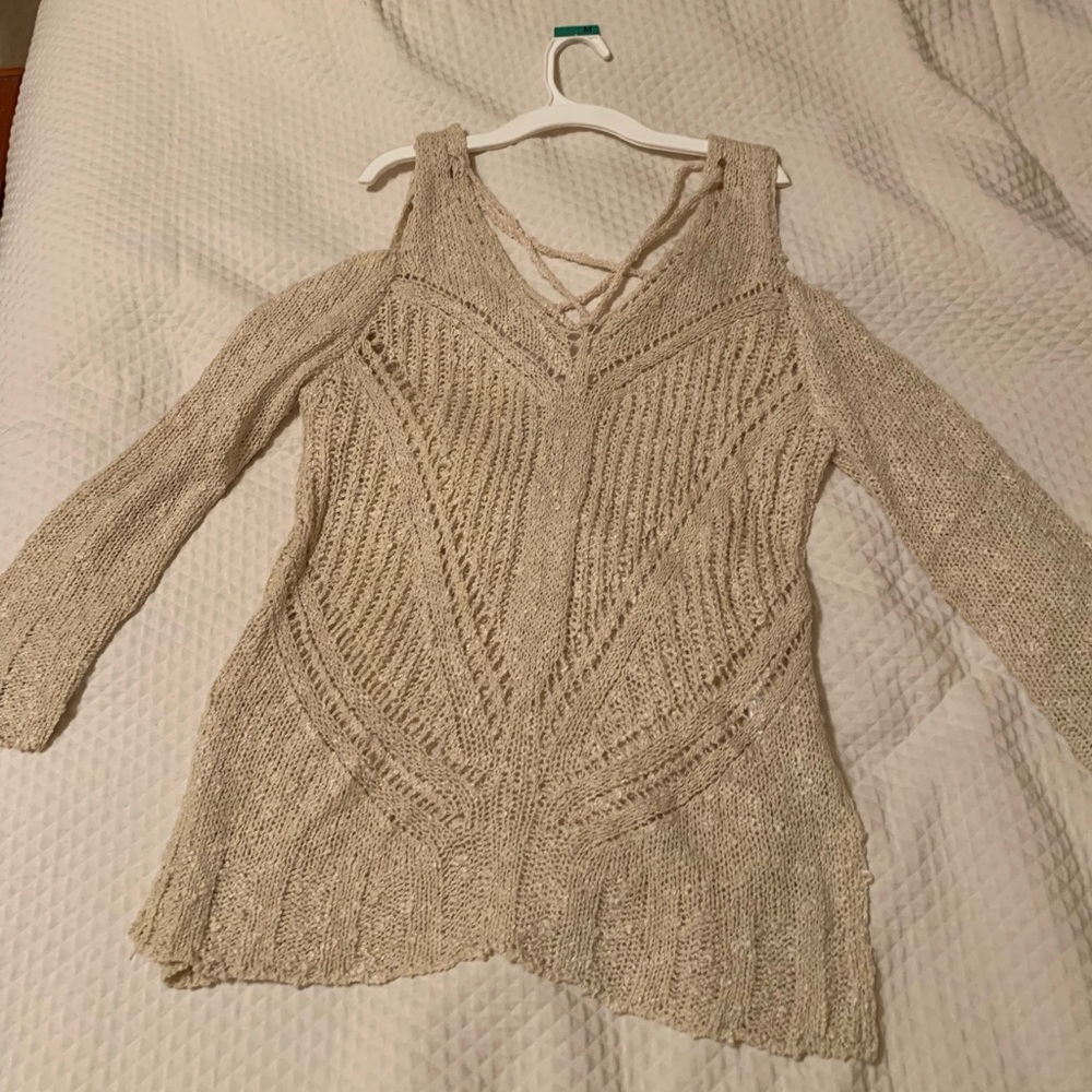 Chunky knit sweater